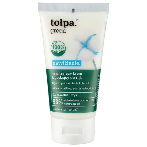 TOŁPA Green Nawilżający krem łagodzący do rąk 75 ml na Arena.pl