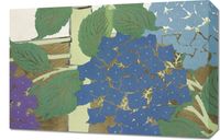 Obraz 60x40cm Hydrangea, Sekka Japoński Vintage do Salonu