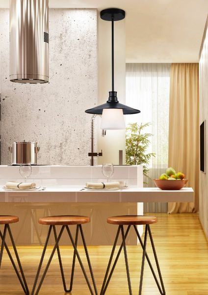 Loft zwis 1x60W E27 czarny zdjęcie 2