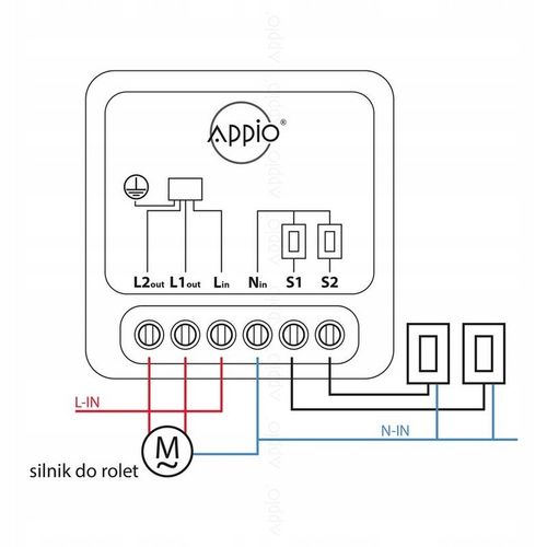 STEROWNIK DO ROLET DOPUSZKOWY PROCENTOWY MINI WYMIARY WIFI TUYA SMART na Arena.pl
