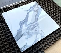 GRES CALACATTA 60X60 POLER BIAŁY MARMUR POŁYSK