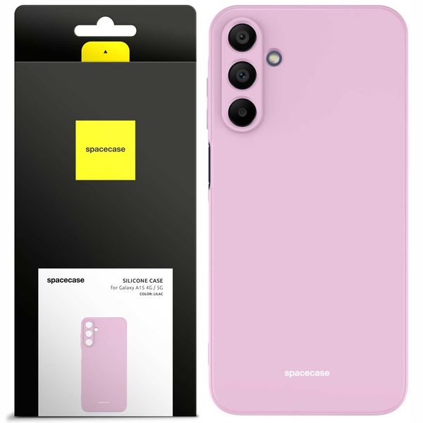 Spacecase Silicone Case Galaxy A15 4G / 5G Lilac zdjęcie 1