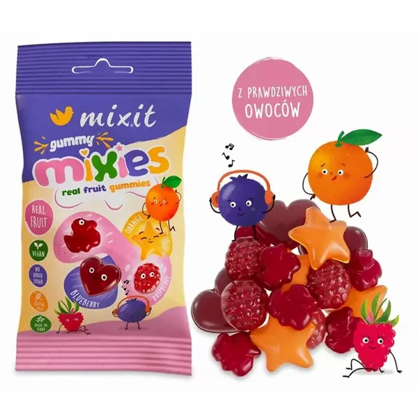 Żelki Owocowe Mixies - Mixit, 35g zdjęcie 1