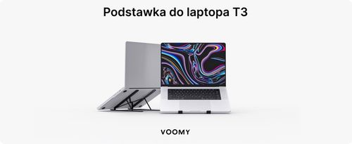 VOOMY T3 Podstawka Pod Laptopa, Czarny na Arena.pl