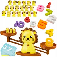 Waga Szalkowa Równoważnia LEW Nauka Liczenia LWY