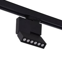 Ruchoma lampa Leon AZ3491 LED 12W 3000K czarna do 3-fazwego szynoprzewodu