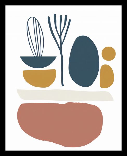 Plakat 40x50cm Stylowa Roślinność zdjęcie 2