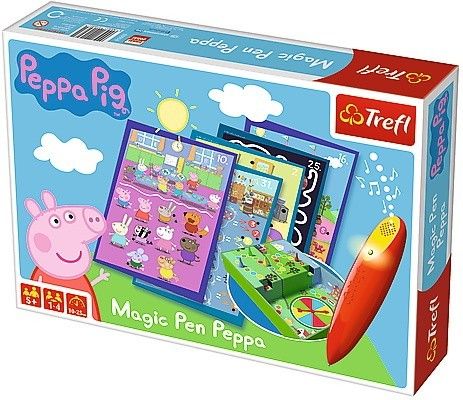Trefl Gra Magic Pen - Świnka Peppa na Arena.pl
