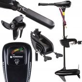 Silnik ZABURTOWY Elektryczny 65lbs Do Łodzi Pontonu Powermat