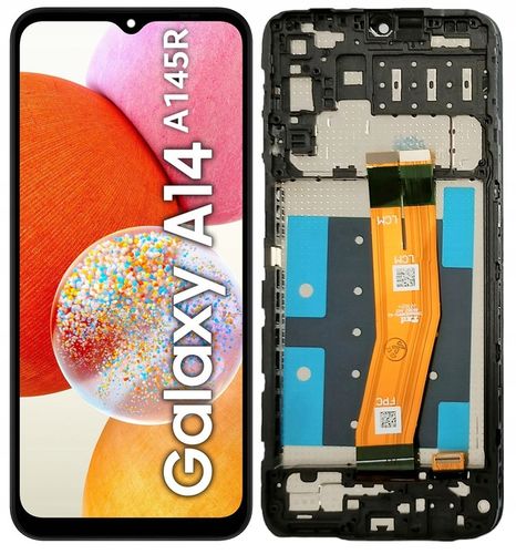 WYŚWIETLACZ EKRAN LCD DO SAMSUNG GALAXY A14 4G RAMKA SM-A145R na Arena.pl