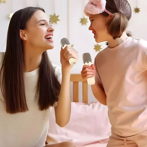 MIKROFON DLA DZIECI KARAOKE ZESTAW głośnik bluetooth bezprzewodowy 2 MIKROF na Arena.pl