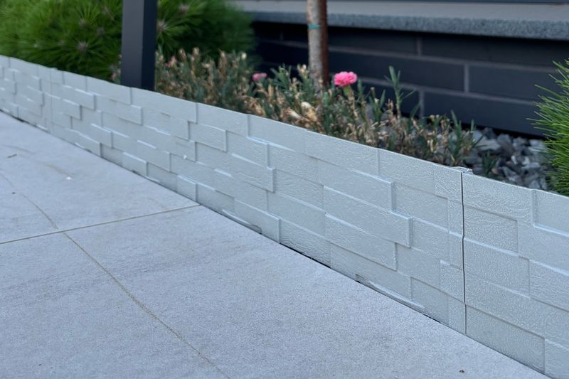 Palisada Stone 80 cm grafitowa zdjęcie 2