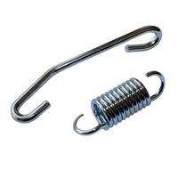 Sprężyna i uchwyt sprężyny stopki centralnej do motocykli WSK 125 M06 B1