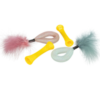 TRIXIE Tubes zabawki dla kota zestaw 4 szt. sprężynki zabawka z kocimiętką