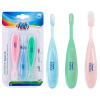 CANPOL Zestaw pierwszych szczoteczek do zębów dla niemowląt