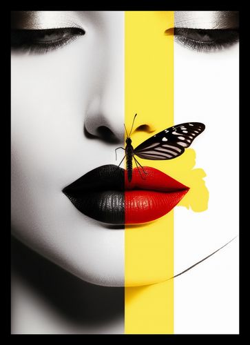 Plakat 21x29,7cm Motyla Piękność na Arena.pl