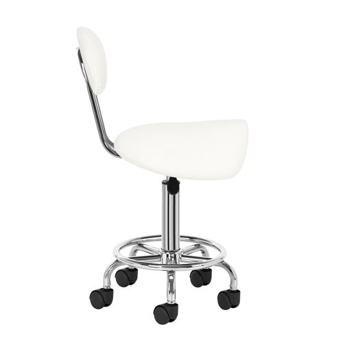 Taboret kosmetyczny 6001 biały na Arena.pl