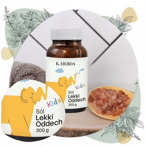 Sól himalajska Do Kąpieli Lekki Oddech Hebda Olejki Eteryczne Naturalna na Arena.pl