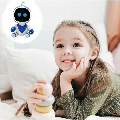 PLUSZOWA ZABAWKA ASTRO-BOT, PLUSZOWA ZABAWKA DLA DZIECI, PRZYTULANKA 30CM na Arena.pl