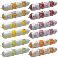 KARMA DLA PSA – MOKRA KARMA BATON MIX SMAKÓW 6 MIĘSNYCH 12x900g | TUFTUF