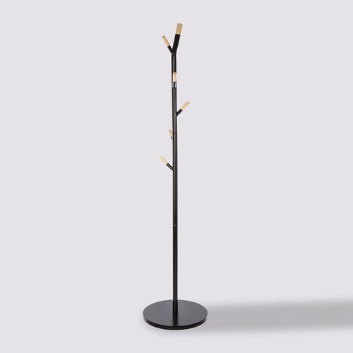 Wieszak stojący 6 haków czarny na Arena.pl