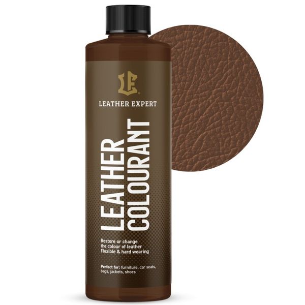 leather expert colourant - chocolate brown farba do skóry naturalnej zdjęcie 4