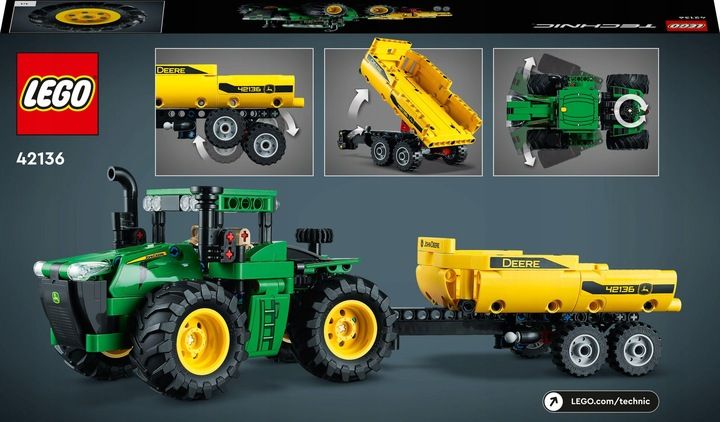 LEGO Technic Traktor John Deere 9620R 4WD 42136 zdjęcie 8