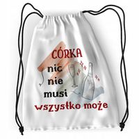 Plecak Dla Córki Sportowy Szkolny Worek Torba Z Nadrukiem Ze Zdjęciem