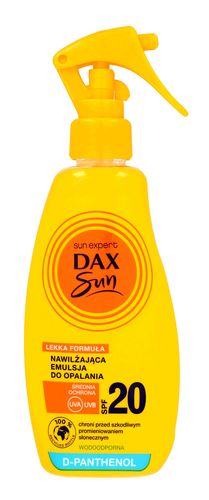 DAX OP Emulsja SPF20 d/opalania w sprayu na Arena.pl