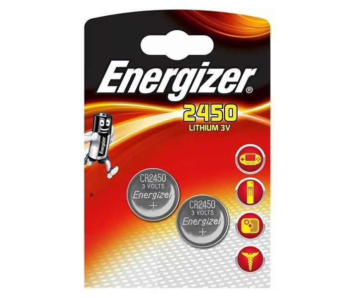 Bateria litowa Energizer CR2450 B2 zdjęcie 1