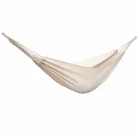 Beżowy HAMAK SOLIDNY NILS LEKKI TURYSTYCZNY 200cm