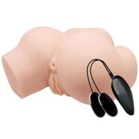 Crazy Bull- The Realistic Vagina And Anal, Vibration Double Holes