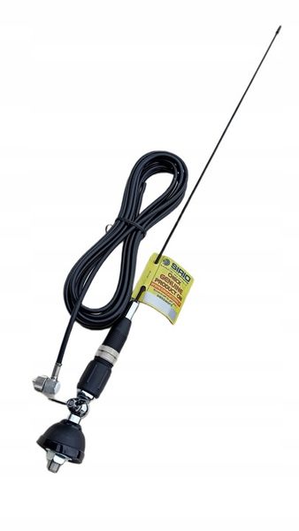 ANTENA CB SIRIO MINI SNAKE CZARNA 65cm zdjęcie 6