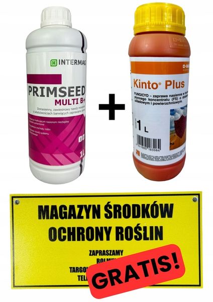 Zestaw Kinto Plus 1L + PRIMSEED MULTI B+ 1L zdjęcie 1