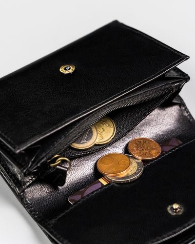 klasyczny, skórzany portfel damski na zatrzask - peterson na Arena.pl