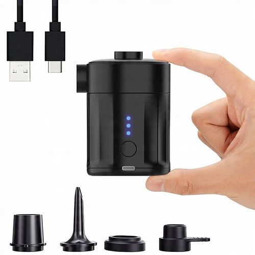 AKUMULATOR MINI POMPA ELEKTRYCZNA NADAJE SIĘ DO PONTONÓW/MATERACY 4000mah na Arena.pl