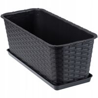 DONICA BALKONOWA SKRZYNKA PODSTAWKA ANTRACYT 40cm