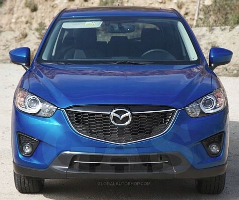 Mazda CX-5 -Chromowane Listwy Grill Chrom Atrapy Zderzaka Tuning zdjęcie 3
