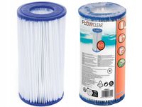 Filtr do pompy basenowej Typ III 1 sztuka zapas do filtracji Bestway 58012