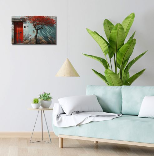 Obraz 50x30cm Widok Na Dawne na Arena.pl