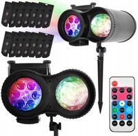 PROJEKTOR LED ŚWIĄTECZNY na DOM z PILOTEM HALLOWEEN ŚWIĘTA 12 SLAJDÓW