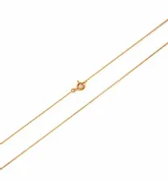 Łańcuszek pozłacany ANKIER 24k srebro 925 45cm