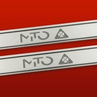Listwa progowa ALFA ROMEO MITO  MITO S Stal nierdzewna 304 mat 2szt