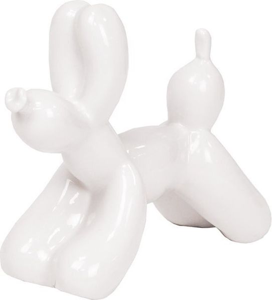 Figurka Pies balon biały zdjęcie 3