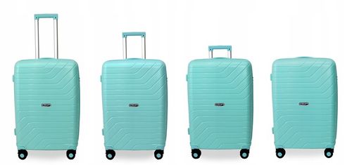 LEKKA WALIZKA PODRÓŻNA PP WYTRZYMAŁA XL MOCNA ŚREDNIA WALIZKA ALUMINIUM na Arena.pl