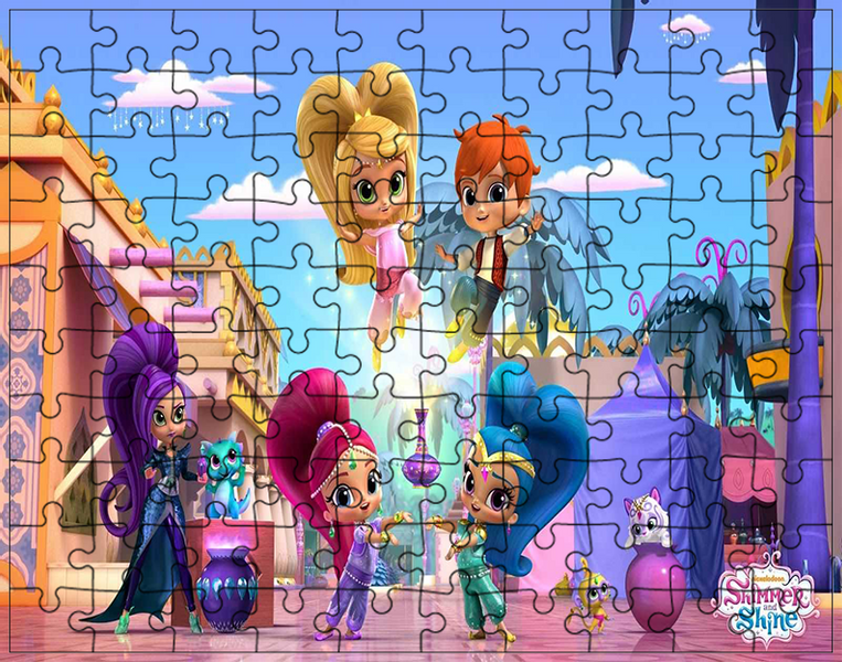 Puzzle Shimmer and Shine zdjęcie 1