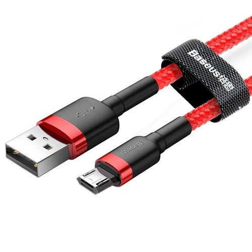 Kabel Micro USB Baseus Cafule 1.5A 2m (czerwony) na Arena.pl