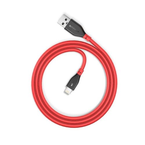 Kabel Lightning BlitzWolf BW-MF11 0.3m (czerwony) na Arena.pl