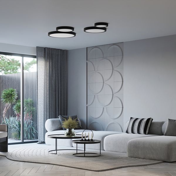 Plafon ONYX 30 czarny LED 3000K zdjęcie 10