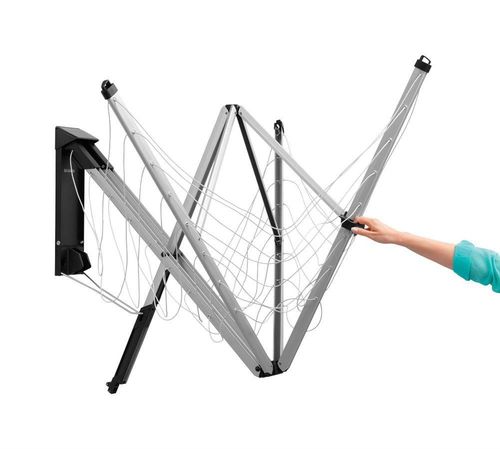 Suszarka ścienna Wallfix 24m szara 375842 na Arena.pl